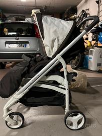 Trio inglesina color  nocciola cioccolato