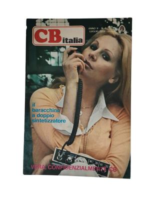 Rivista vintage CB Italia n.7 luglio 1973 radio