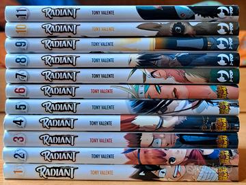 Radiant Vol. 1-11 Manga Senpai/J-Pop