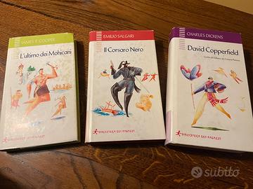 Set tre libri classici per ragazzi