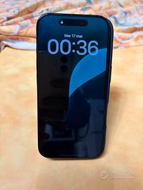 IPhone 16 pro 256 gb titanio nero