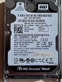 HDD WD2500BEKT - 75PVMTO