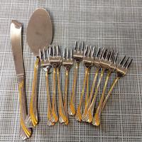 set torta da 12 forchette Gottinghen Rostfrei