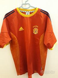 Maglia calcio Spagna periodo 2001-2003