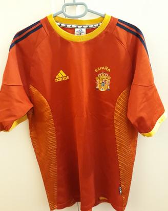 Maglia calcio Spagna periodo 2001-2003