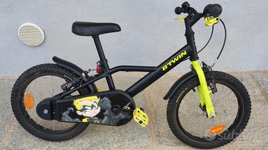 Bici bambino Btwin 500 DARK HERO 16 Pollici