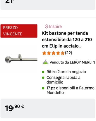 Bastone tenda