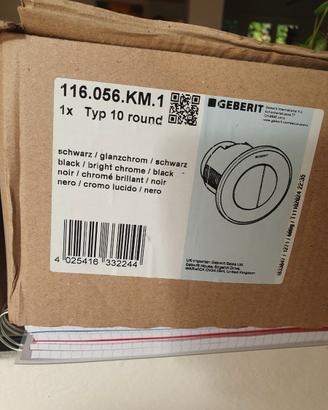 Placca scarico wc geberit