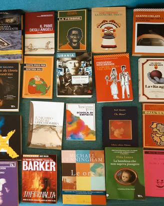 20 libri di autori vari a 5 euro l'uno (vedi foto)