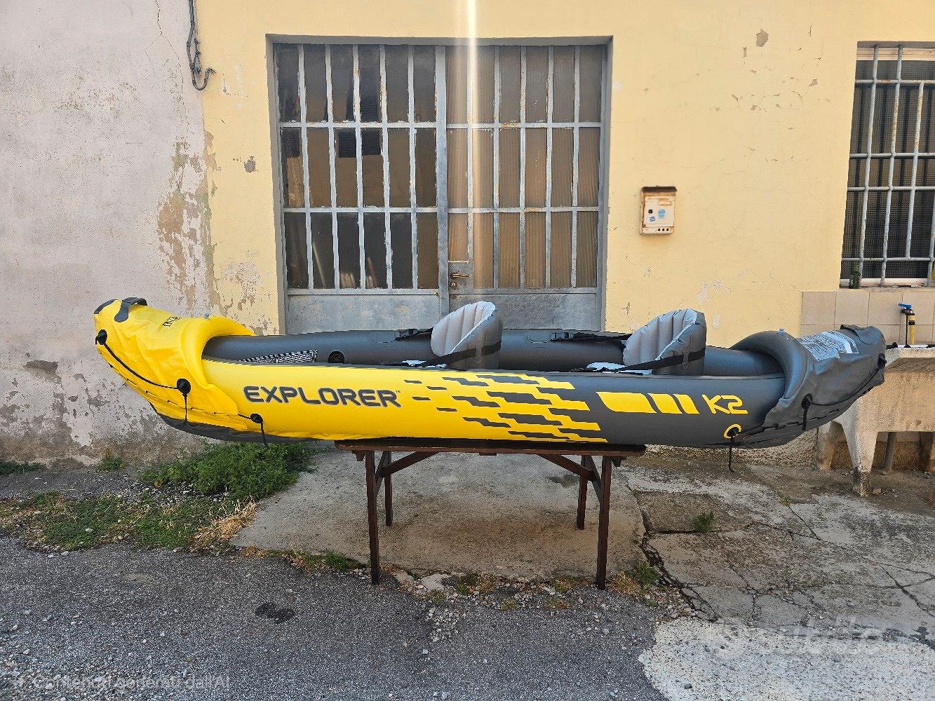 Kayak Gonfiabile 2 Posti - Intex Explorer K2