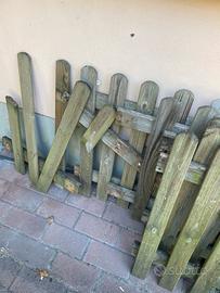 Recinzione in legno