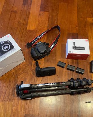 CANON EOS 6D MKII + BG-E21 + MT190CXPRO4 CARBONIO