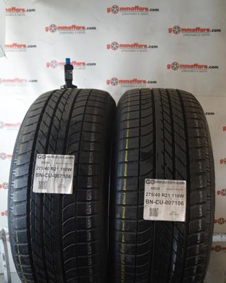2 Pneumatici 275/40 R21 Goodyear Egale F1 Suv 4 X4