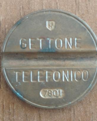Gettone telefonico 7801