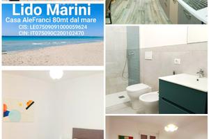 Case vacanza sul mare vicino sabbia Lido Marini