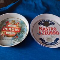 Vassoi pubblicità vintage