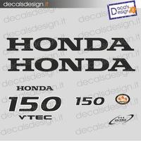 kit adesivi motore marino Honda 150 cv