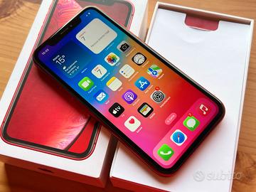 🍎 Apple iPhone XR 128GB Rosso - Grado AB 🔋 83%