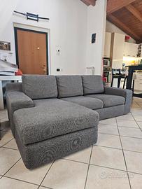 Divano a L con chaise longue - Sfoderabile
