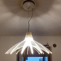 Lampadario design luceplan con filtri di colore