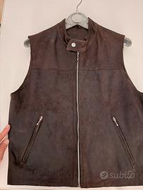 Gilet in vera pelle – Made in Italy – Taglia M