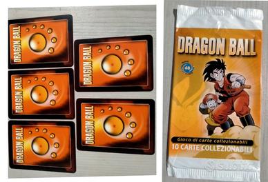 Lotto di N.5 Gioco carte Dragon Ball 