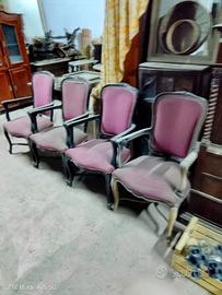 Poltrone (4) Da Teatro, primi del '900