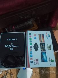 Smart box TV android 8k 5g completo tutto