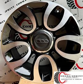 4 CERCHI IN LEGA ORIGINALI RAGGIO 17 FIAT 500L