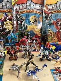 Power Ranger anni 2000 cards personaggi riviste