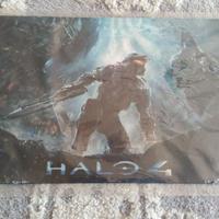 Halo 4 placca in metallo