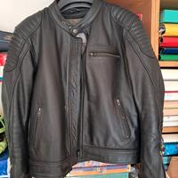 giubbotto pelle moto