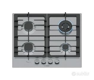 Bosch PCH6A5I95 Piano cottura a gas 58 cm Acciaio 