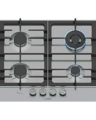 Bosch PCH6A5I95 Piano cottura a gas 58 cm Acciaio 