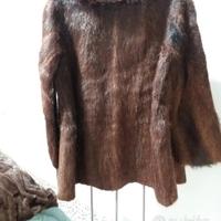 Giacca in pelliccia di visone selvatico 