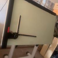 Tavolo da disegno cin tecnigrafo Bieffe