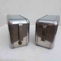 Coppia valigie moto inox