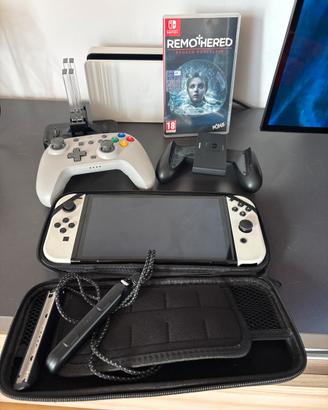 Nintendo Switch OLED con scatola e accessori