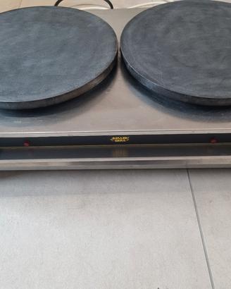 piastra professionale crepe doppia