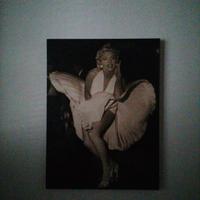 tela in legno da parete di Marilyn Monroe
