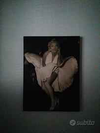 tela in legno da parete di Marilyn Monroe