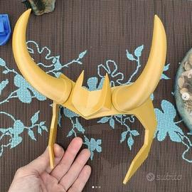 Loki crown elmo indossabile Marvel crown cosplay