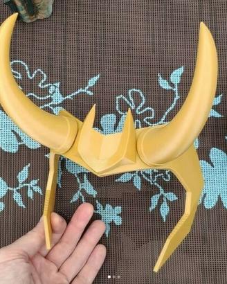 Loki crown elmo indossabile Marvel crown cosplay