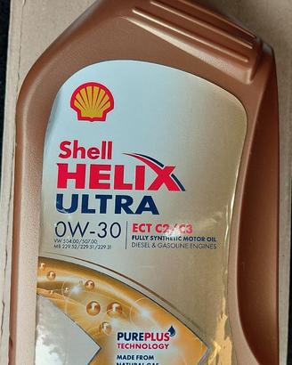 olio motore 0w30 shell helix ultra - 1 litro