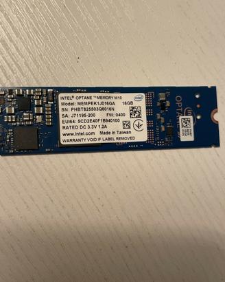 Intel optane memoria M10 16GB (mempek Series 1J016