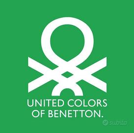 Benetton Giacca Inverno Bambina 3/4 anni 