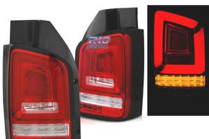 FANALI PER VOLKSWAGEN VW T5 03-09 1P FULL LED DINA