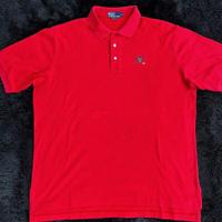 Polo Ralph Lauren Golf MadeInUsa Vintage Rossa XL