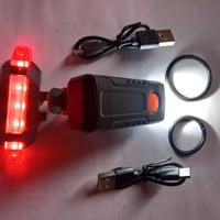 6 luci bici 3 anteriore e 3 posteriore nuovissimi 