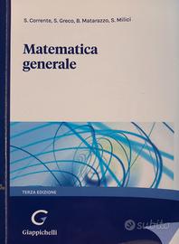 Testo universitario di matematica generale 